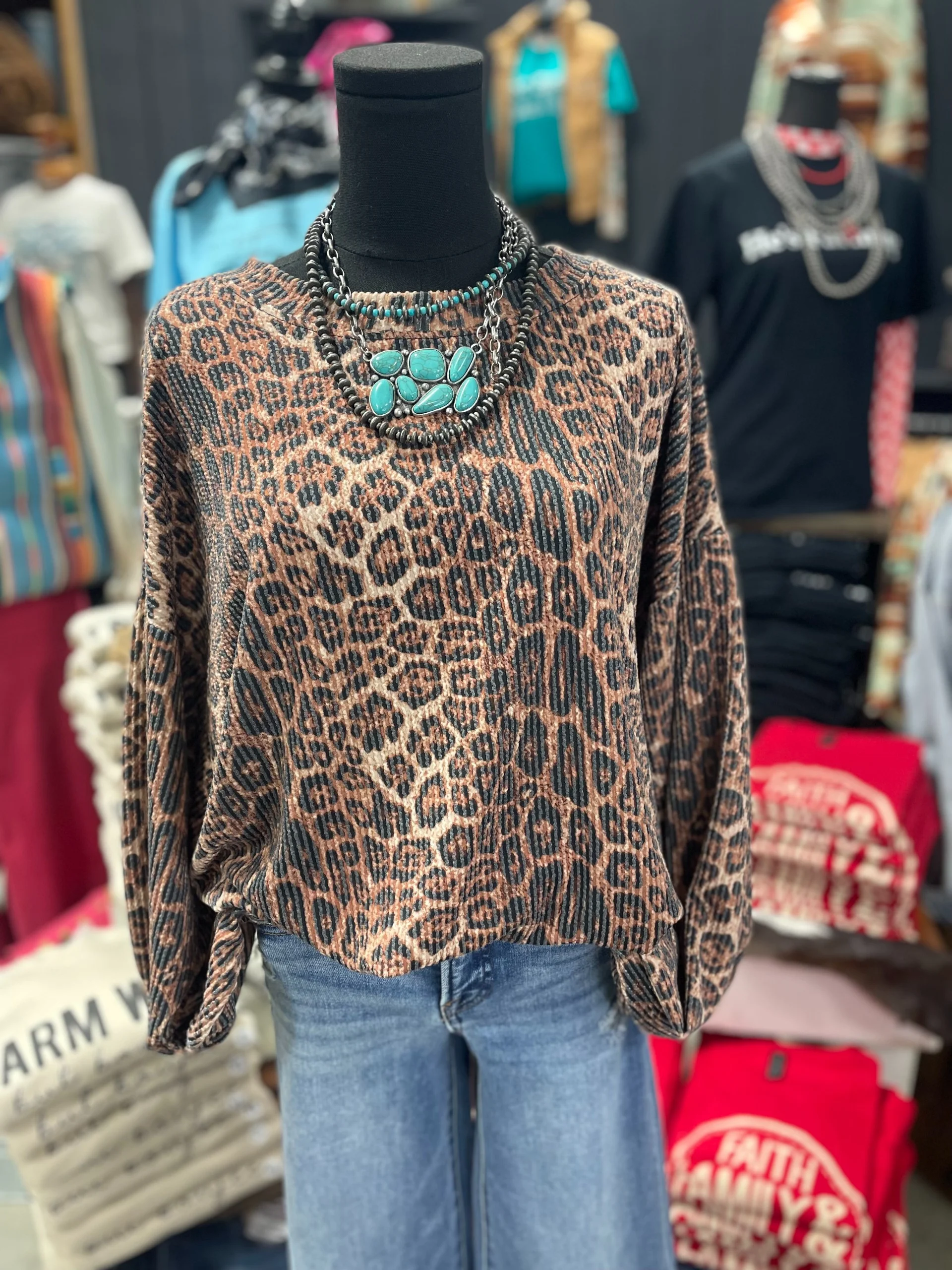 Hear Me Roar Sweater Top - Image 3