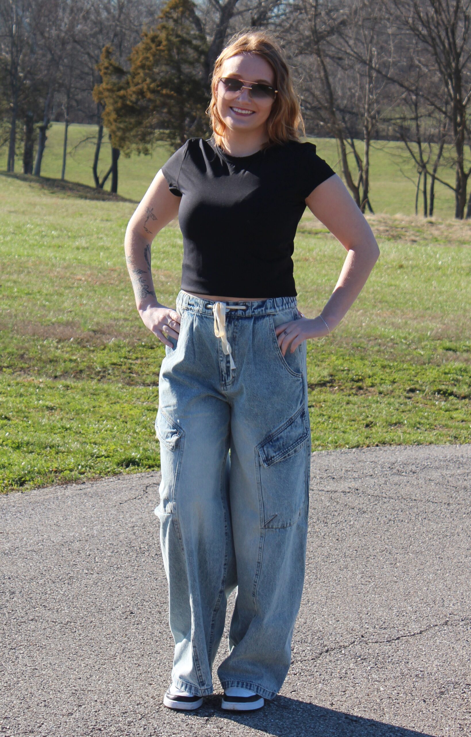 Baggy Barrel Cargo Denim - Image 8
