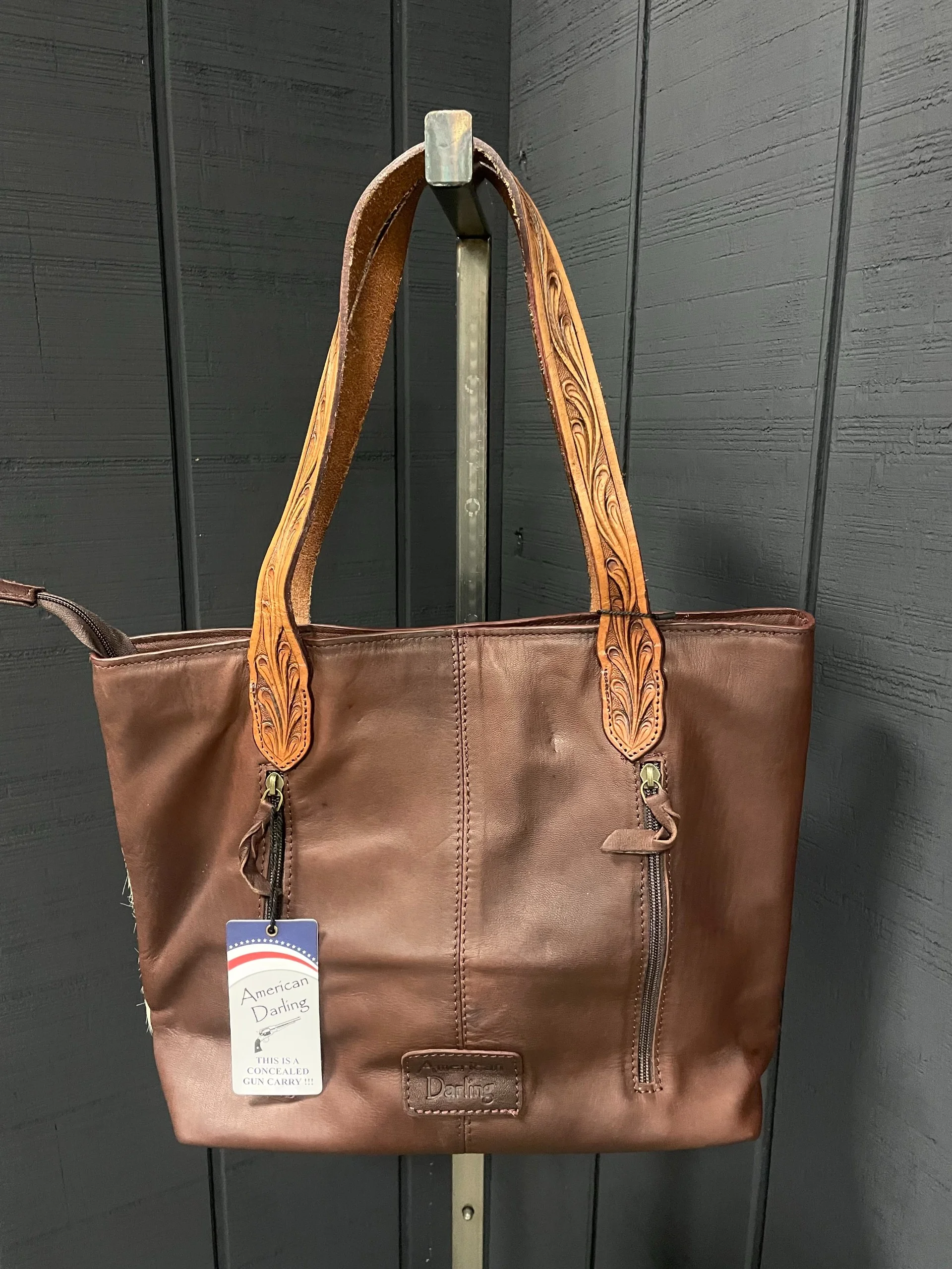 Western Cowhide And Leather Bag - Image 2