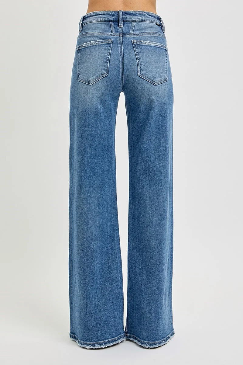 Tummy Control High Rise Wide Leg - RDP5963 - Image 2