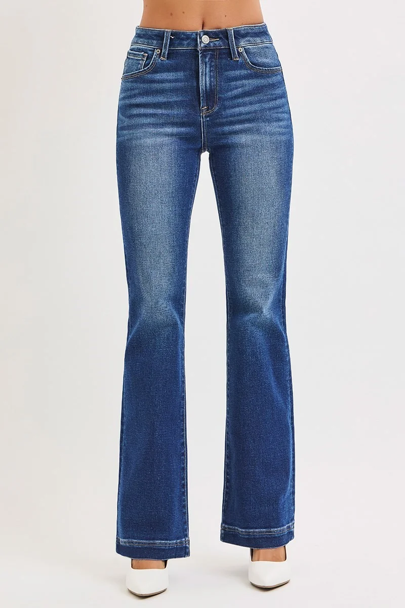 Low Rise Flare Jeans - Image 2