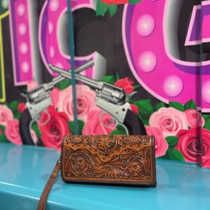 Tooled Bloom Wallet
