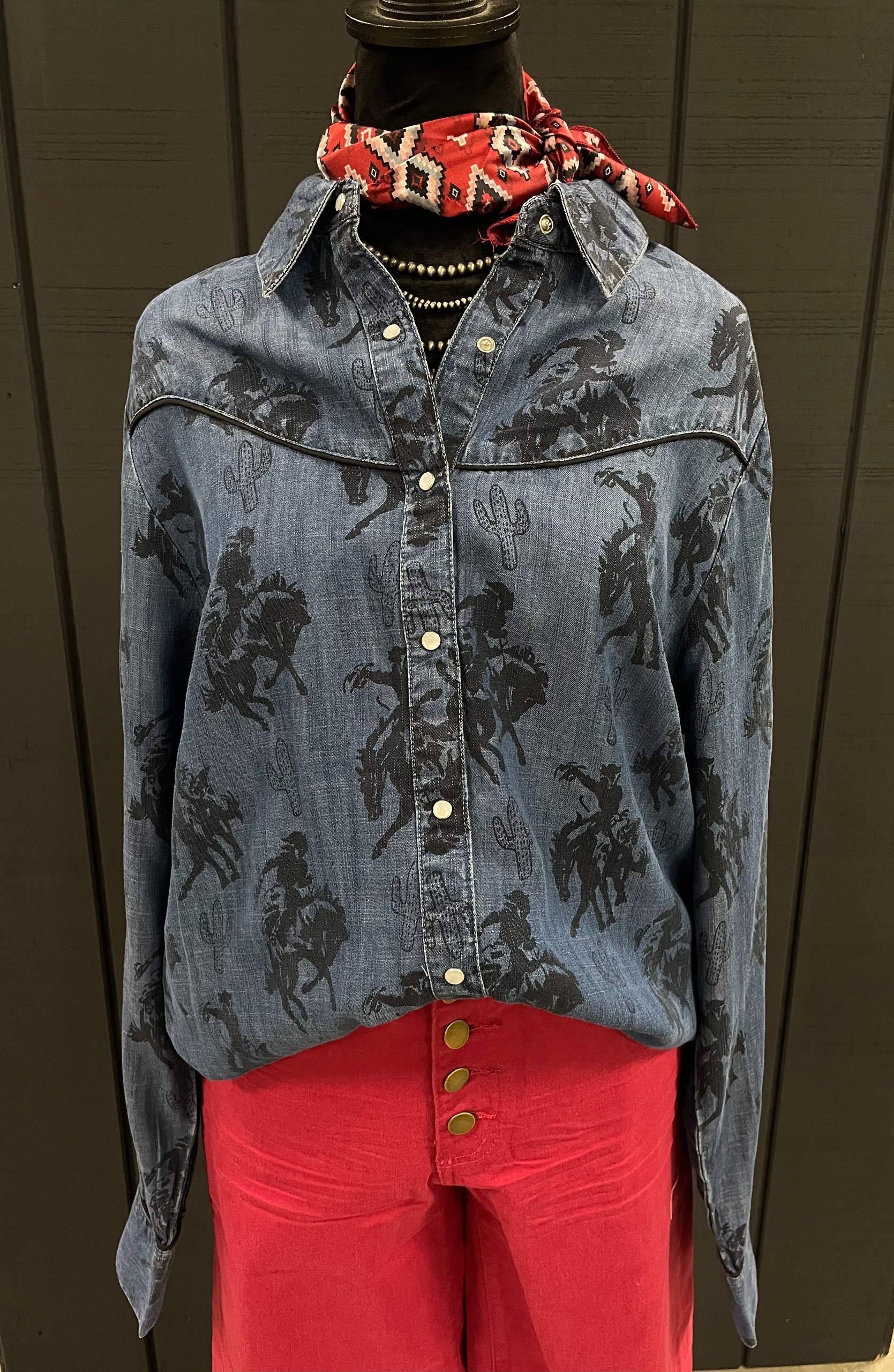 Buckaroo Denim Button-Up