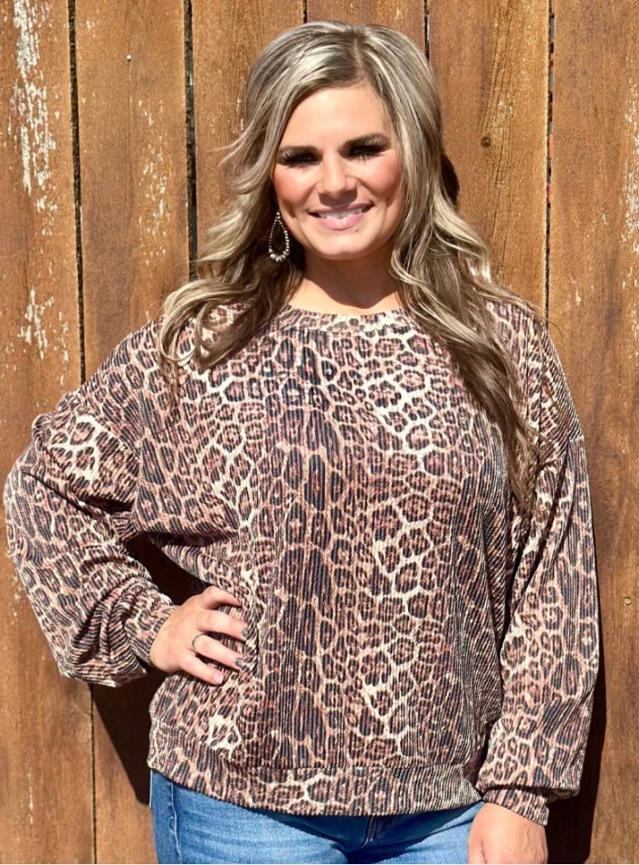 Hear Me Roar Sweater Top