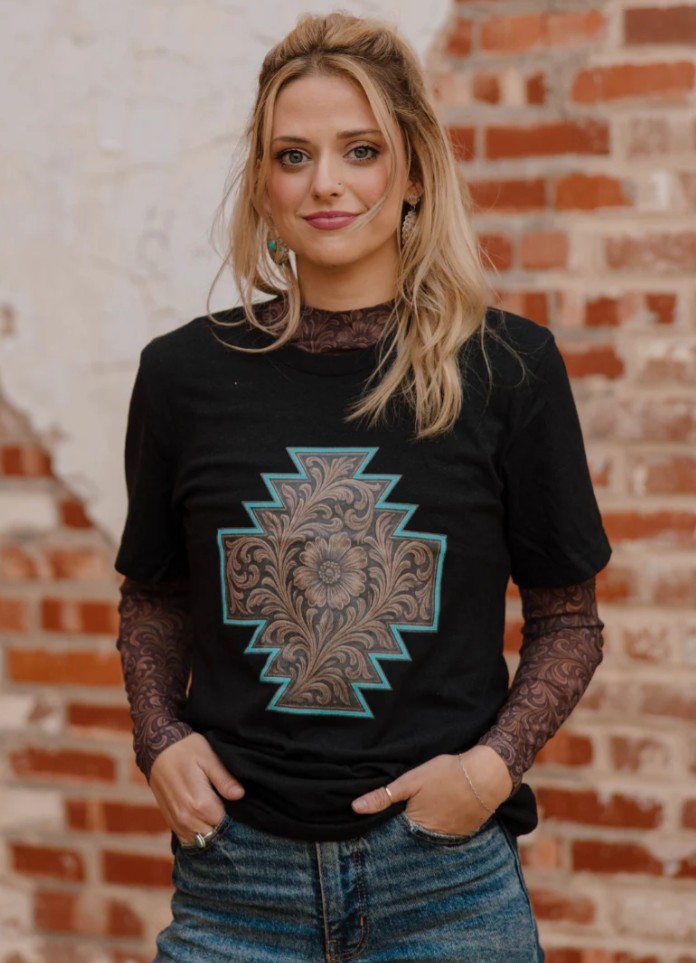 Bronzed Bloom Tee