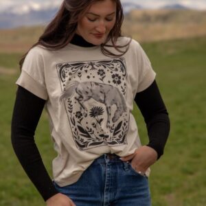 Leave her Wild Relaxed fit top