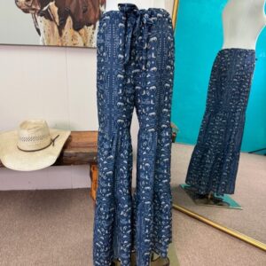 Rodeo Bandana tiered ruffle pant