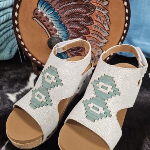 Hana Turquoise Wedge