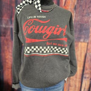 Life is touch Cowgirl-Black