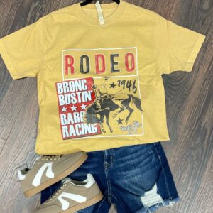 Bronc Bustin Rodeo Tee