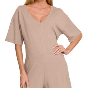 Desert Trails Tan Romper