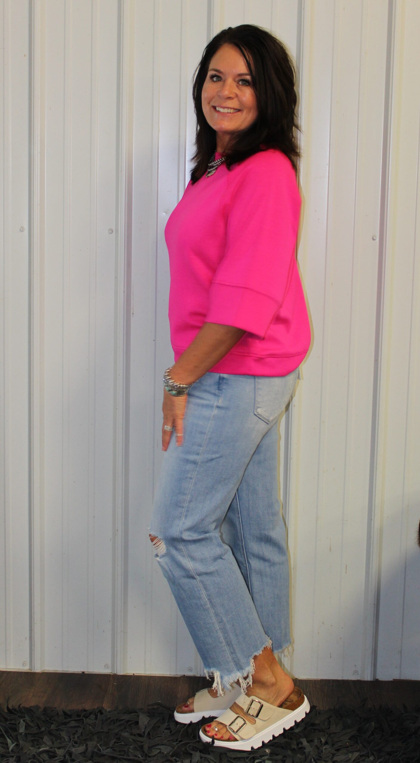 High Noon Slim Crop Jeans-LV1824 - Image 5
