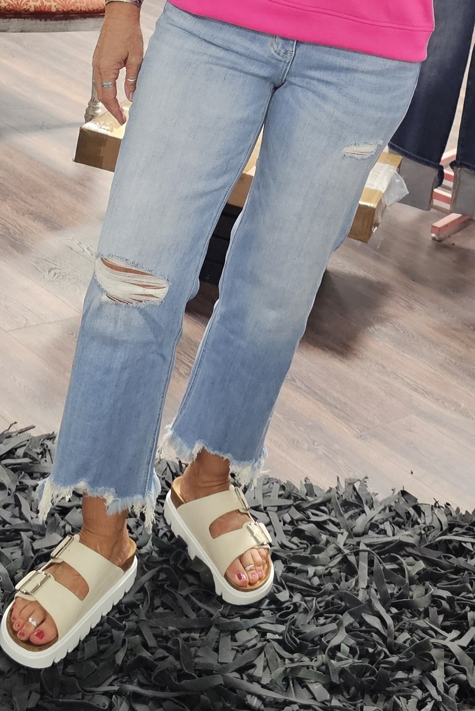 High Noon Slim Crop Jeans-LV1824