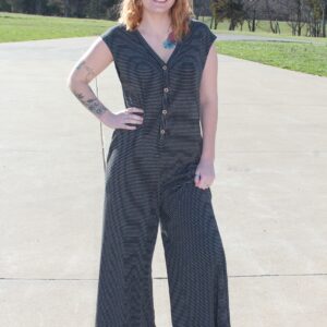 Black/white Jumpsuit