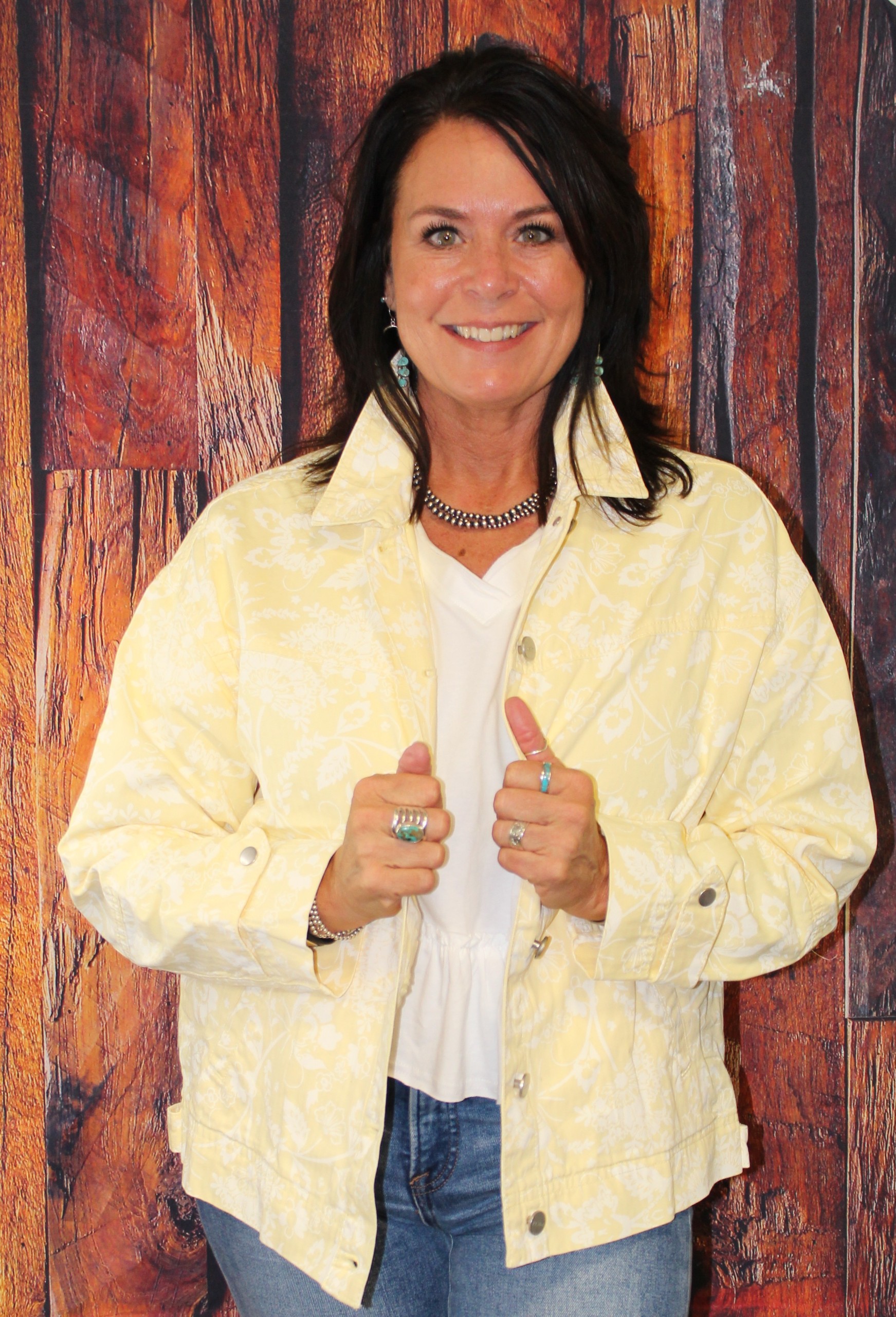 Yellow Denim Jacket