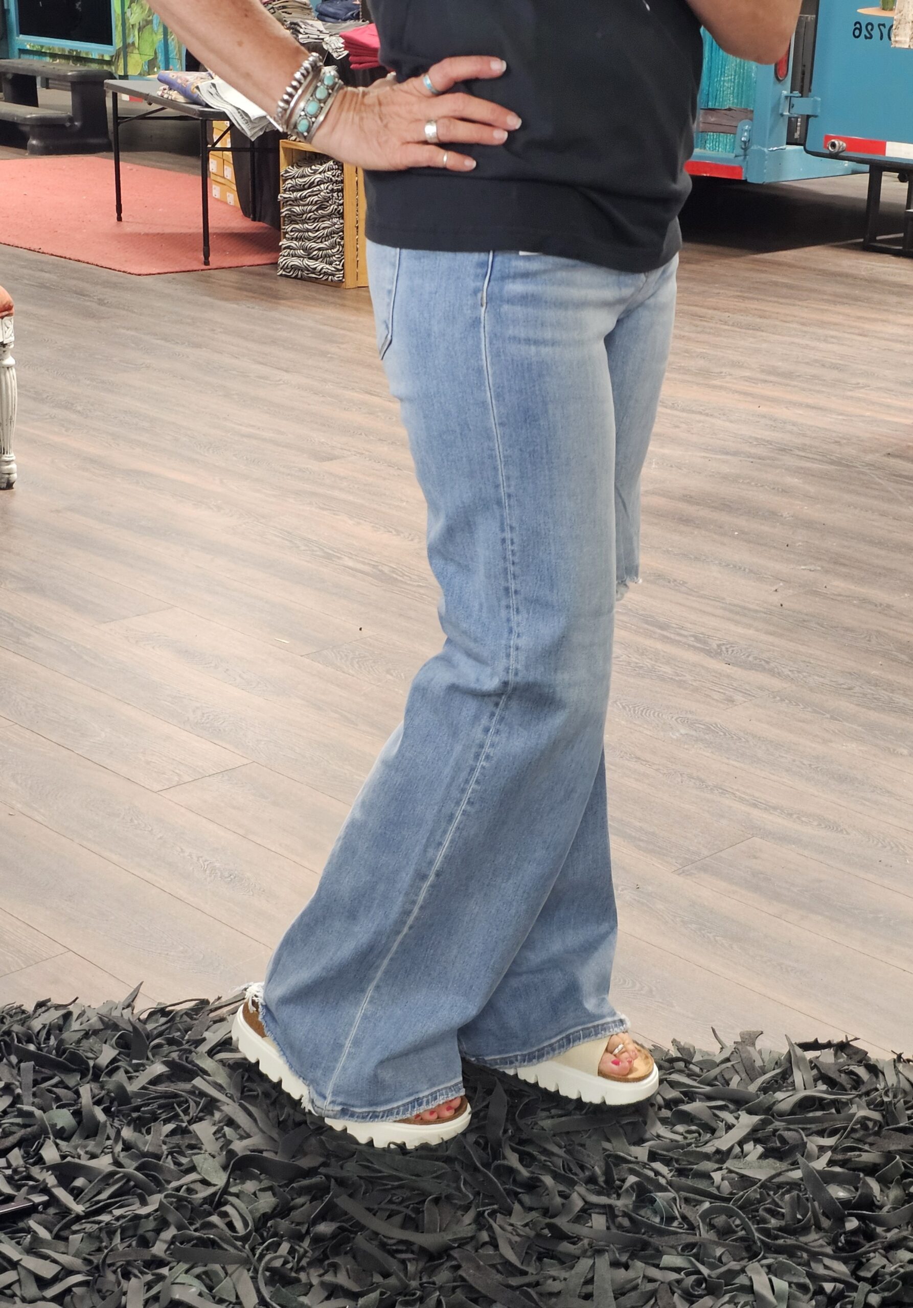Dusty Trail High Rise Denim-RDP5957 - Image 2