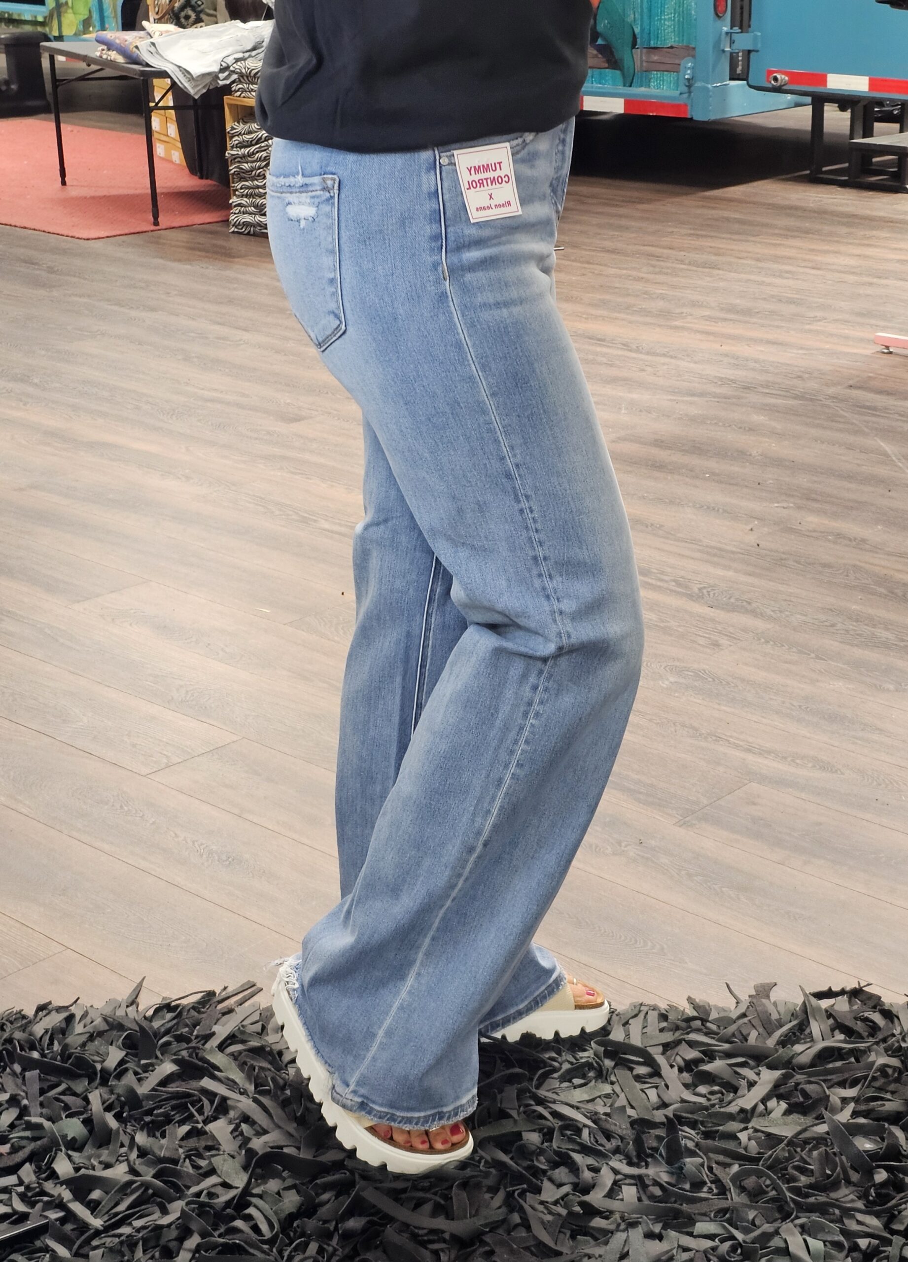 Dusty Trail High Rise Denim-RDP5957 - Image 3
