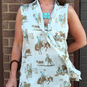 Cowboy front tie tank