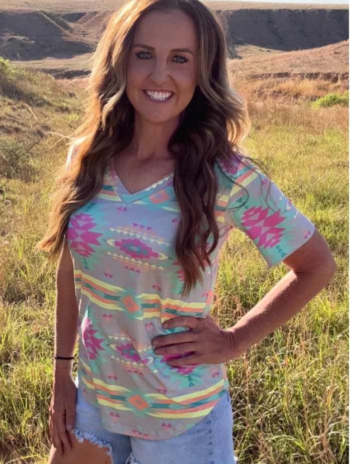 Aztec Daydream Top