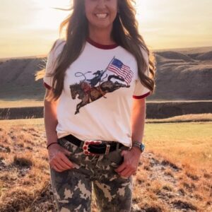Dust and Glory Ringer tee