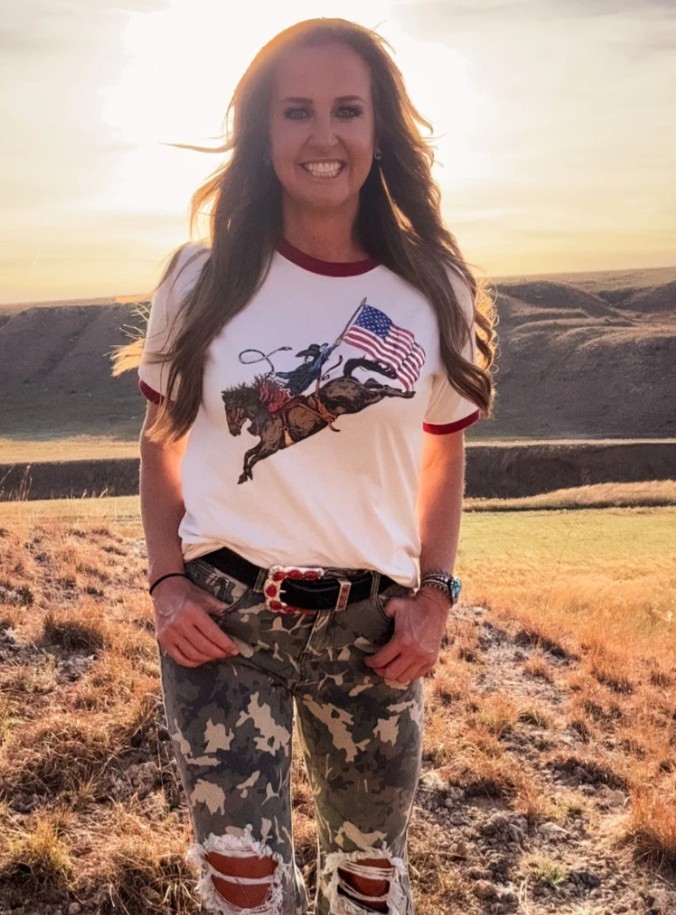 Dust and Glory Ringer tee