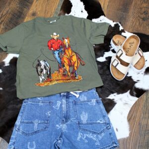 Calf Roper Graphic