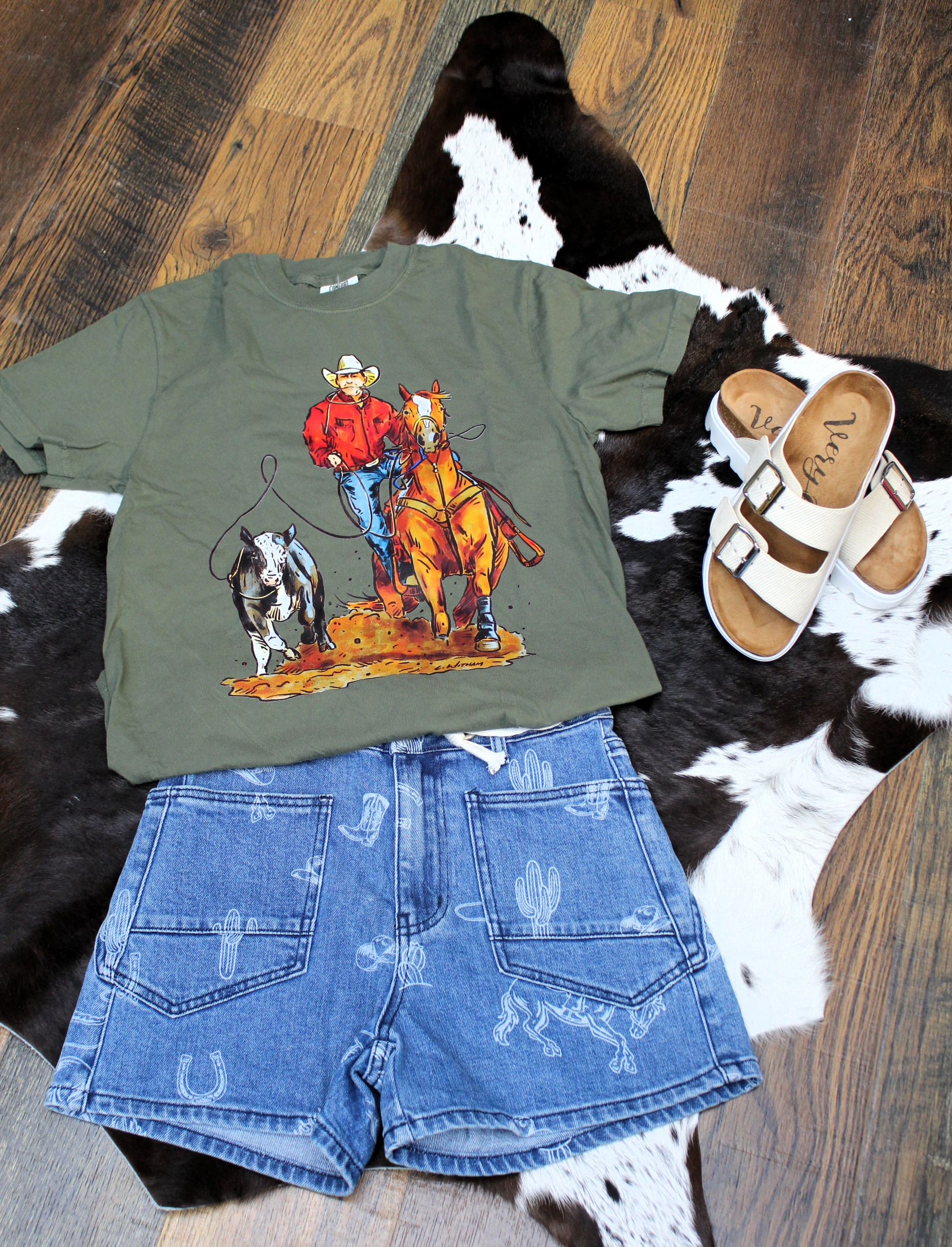 Calf Roper Graphic