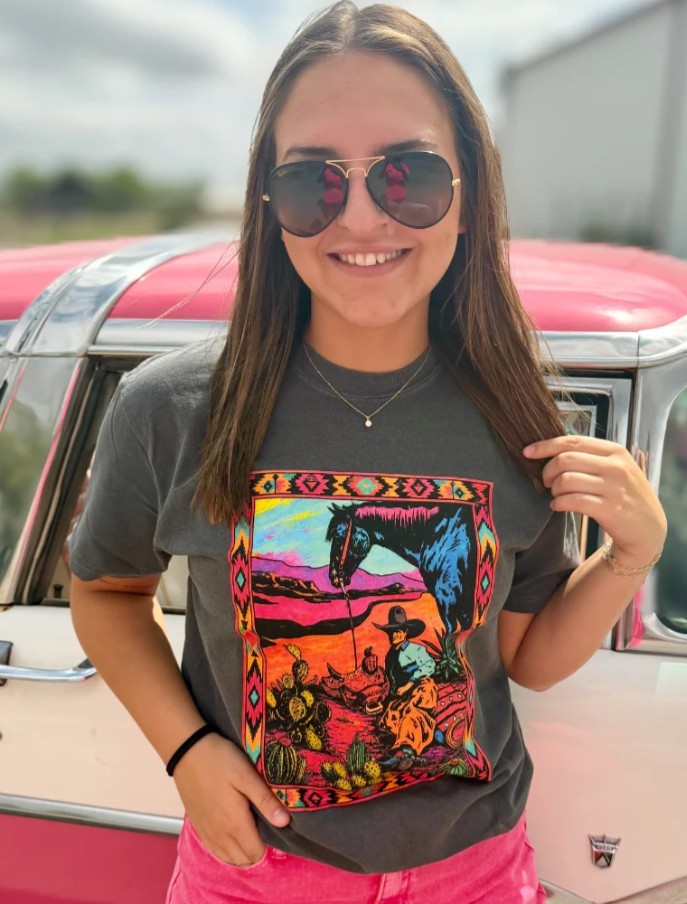 Neon Desert Drifter