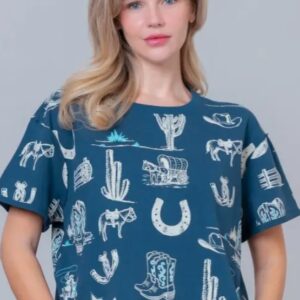 Wild West Wonder-Navy