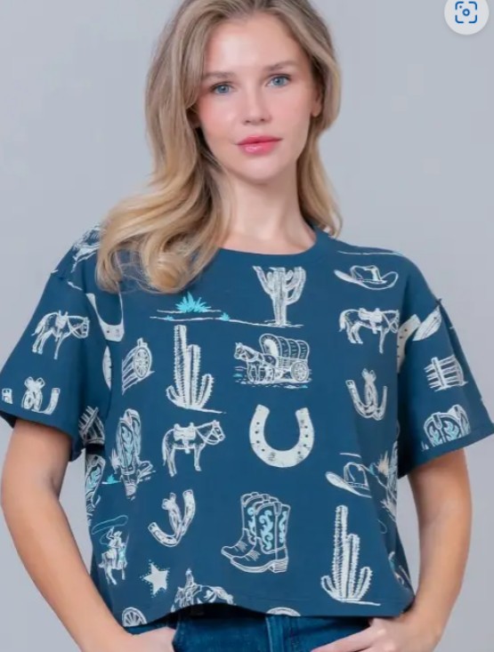 Wild West Wonder-Navy