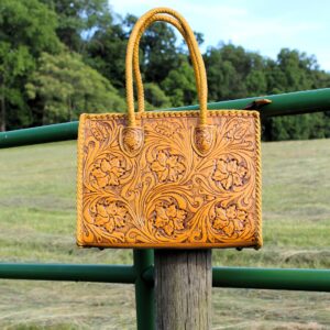 Desert Sun Tooled Tote