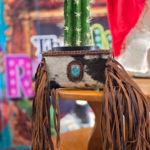 Rodeo Queen Fringe Wristlet