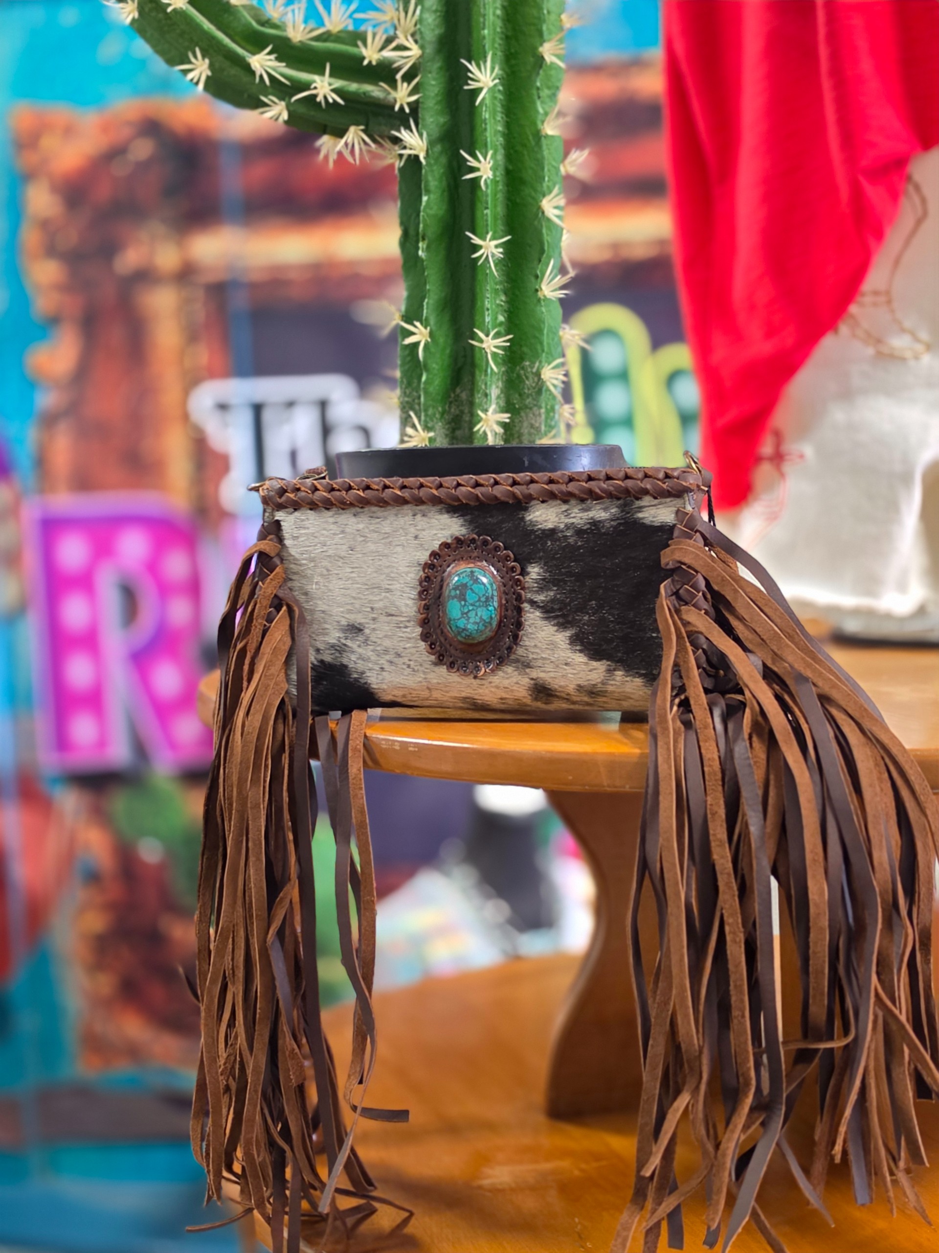 Rodeo Queen Fringe Wristlet