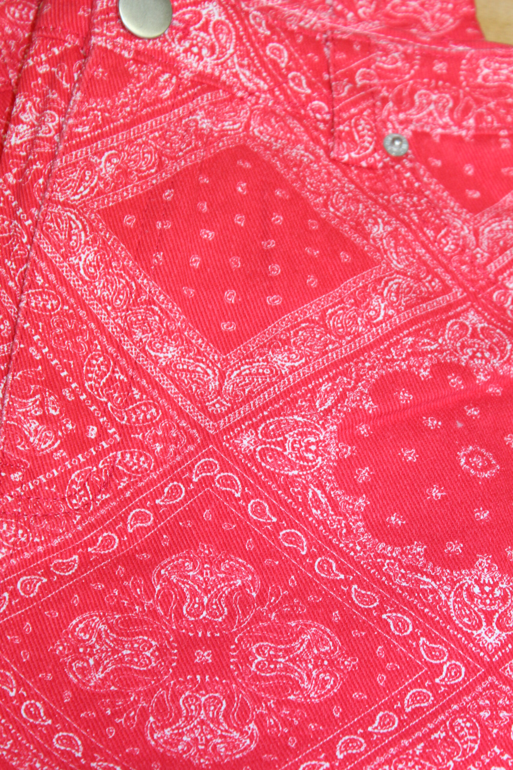 Red Bandana Babe Shorts - Image 2