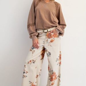 Vintage Bloom Wide Leg