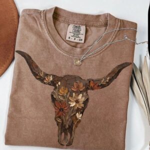 Floral Longhorn