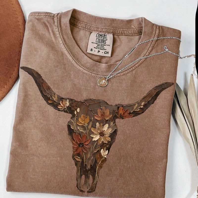 Floral Longhorn
