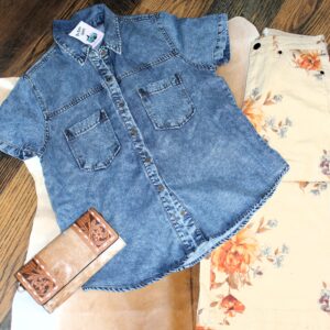Blue Ridge Denim Button-Up