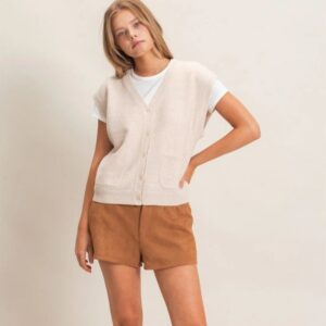 Saddle Sweater Vest