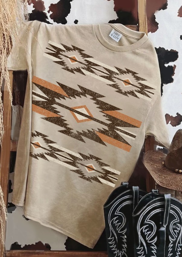Free Spirit Aztec Tee